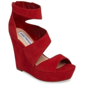 Steve Madden Wedges Sandals Size 6.5